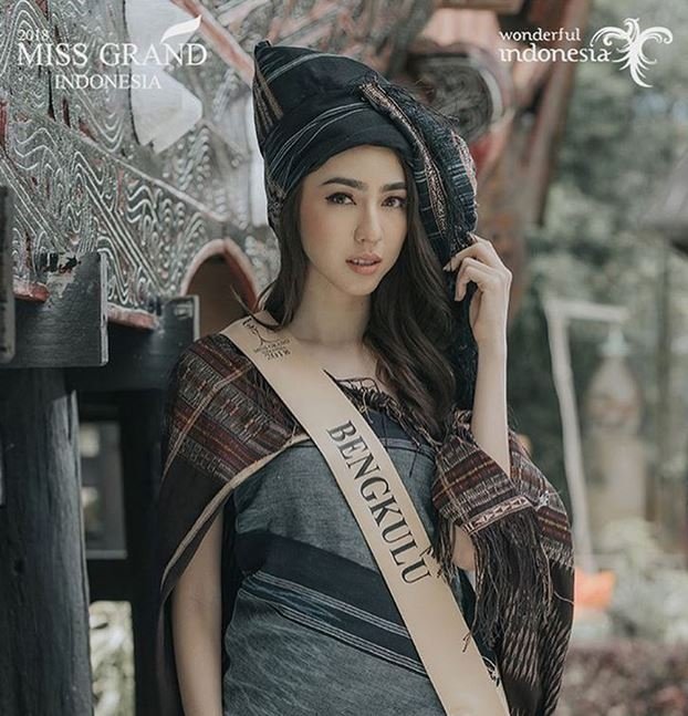 Miss Grand International 2018, Nadia Purwoko. (Instagram)