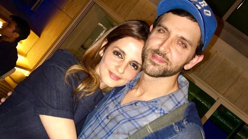 Hrithik Roshan dan Sussanne Khan. (Instagram)