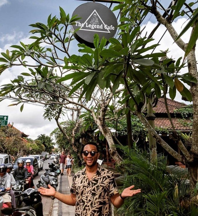 John Legend di Bali. (instagram.com/@johnlegend) 