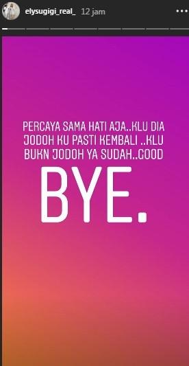 Curhat Ely Sugigi soal Irfan Sbztian didaga selingkuh. [Instagram] 