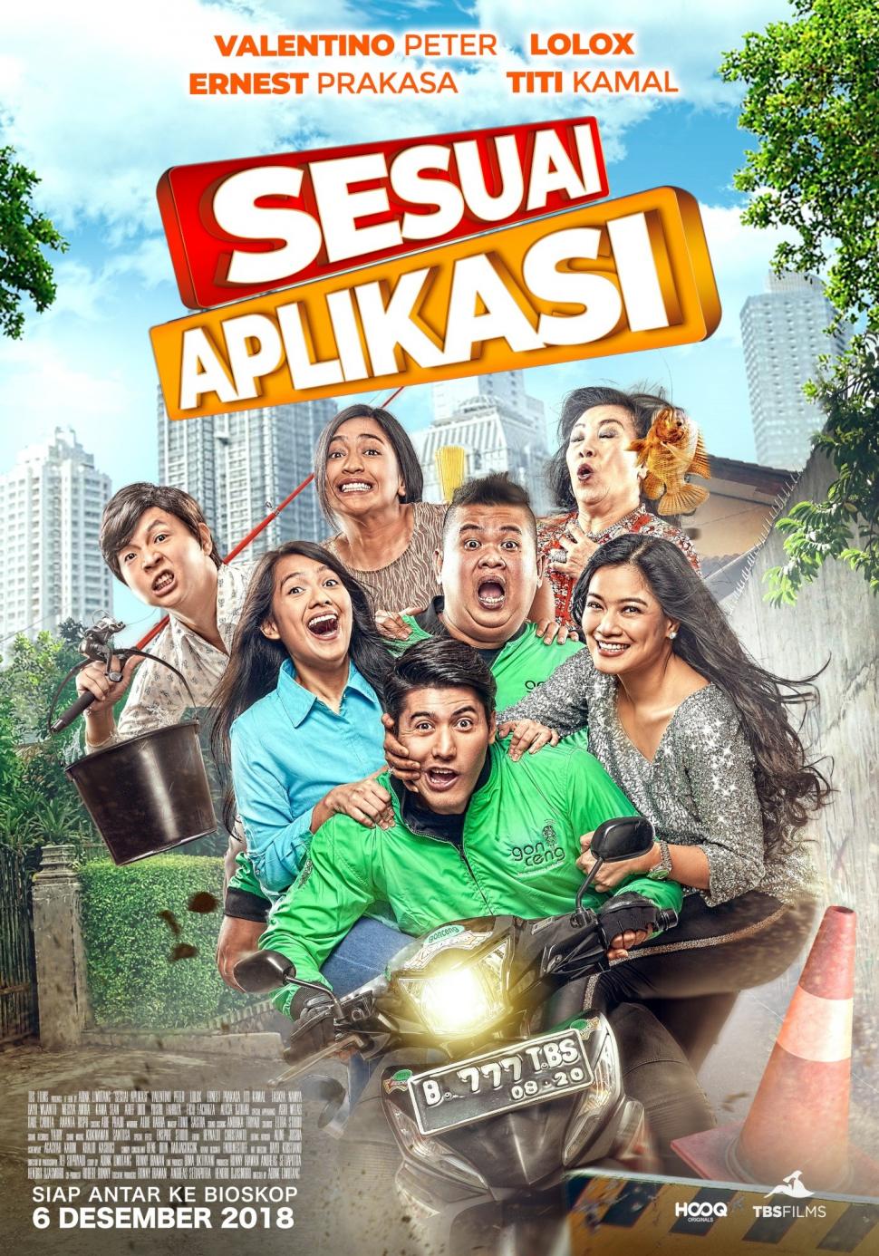 Poster film Sesuai Aplikasi. (TBS Film)