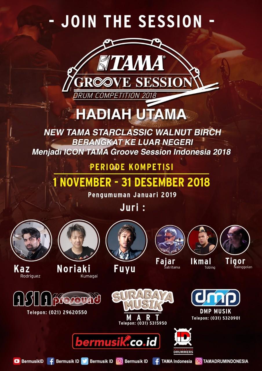 Tama Groove Session 2018