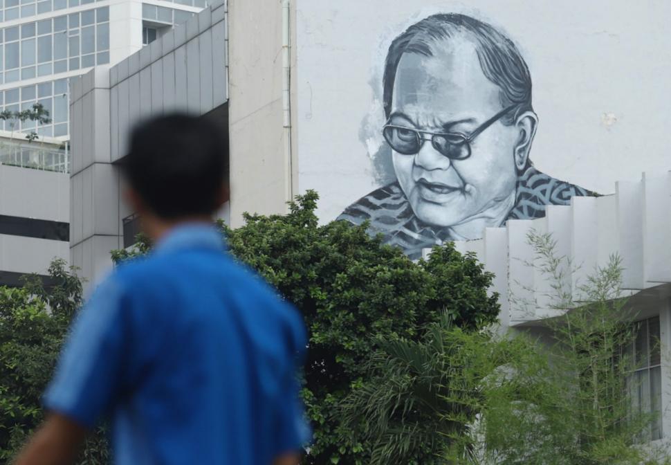 Mural Tokoh Seniman Indonesia Percantik Taman Ismail Marzuki Mural Tokoh Seniman Indonesia Percantik Taman Ismail Marzuki