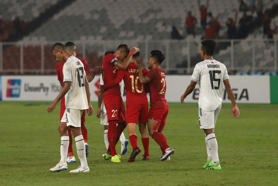 Sempat Tertinggal, Indonesia Bangkit Taklukkan Timor Leste 3-1 Sempat Tertinggal, Indonesia Bangkit Taklukkan Timor Leste 3-1