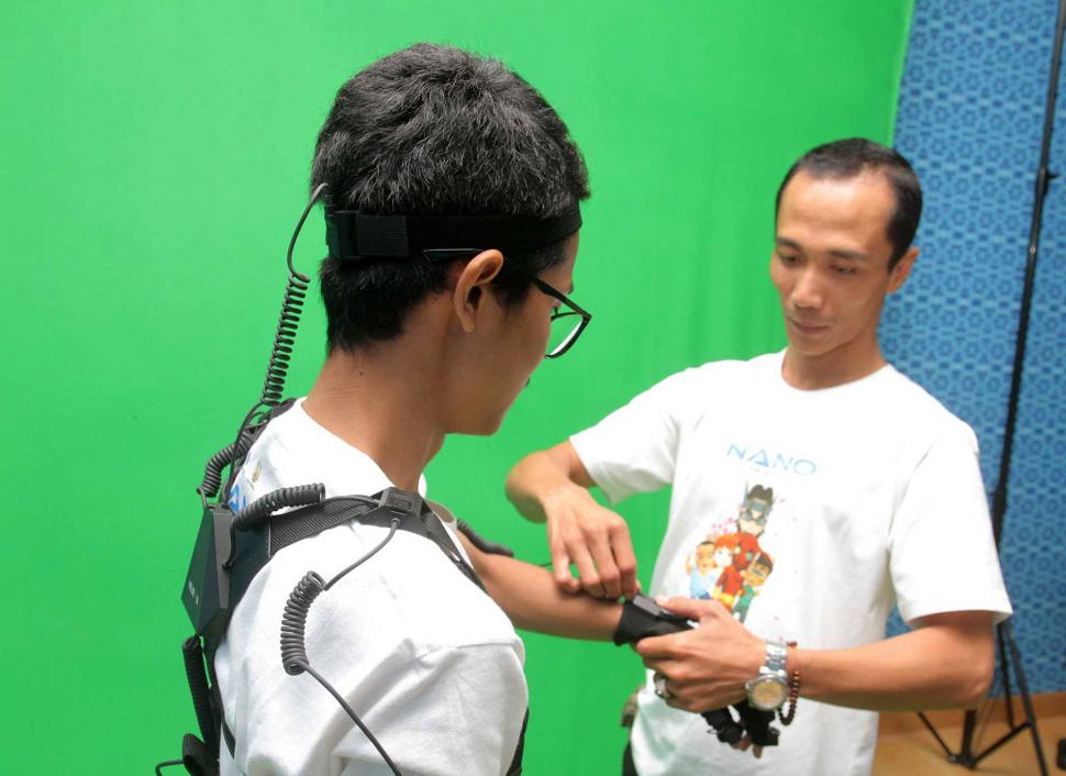 Suasana ruang Creative Room untuk animator muda Bekasi di Badan Balai Besar Pengembangan Latihan Kerja (BBPLKP) Bekasi, Jawa Barat, Jumat (16/11). (Suara.com/Fakhri Hermansyah)