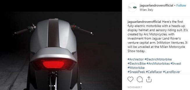 Motor listrik Jaguar Land Rover, Vektor. [Instagram@jaguarlandroverofficial]