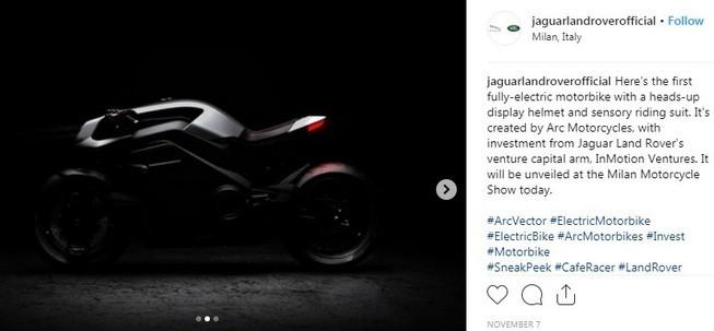 Motor listrik Jaguar Land Rover, Vektor. [Instagram@jaguarlandroverofficial]