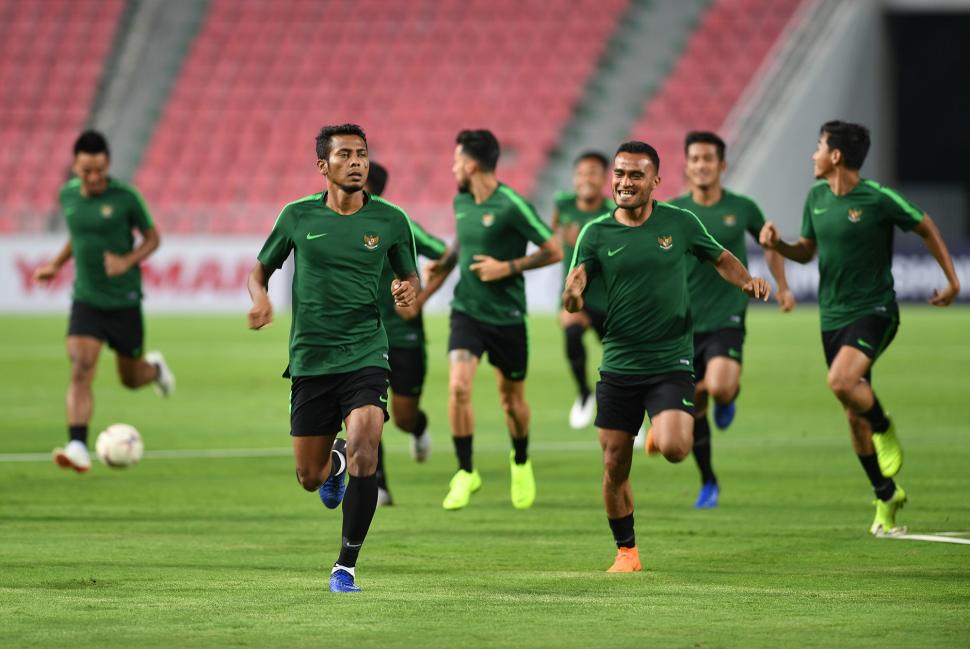 Intip Sesi Latihan Timnas Jelang Lawan Thailand Intip Sesi Latihan Timnas Jelang Lawan Thailand