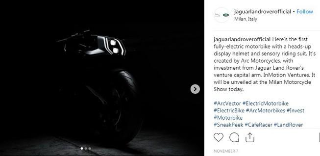 Motor listrik Jaguar Land Rover, Vektor. [Instagram@jaguarlandroverofficial]