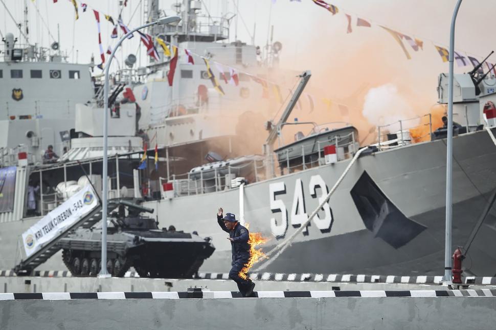 Kemeriahan Peringatan Hari Armada RI 2018 Kemeriahan Peringatan Hari Armada RI 2018