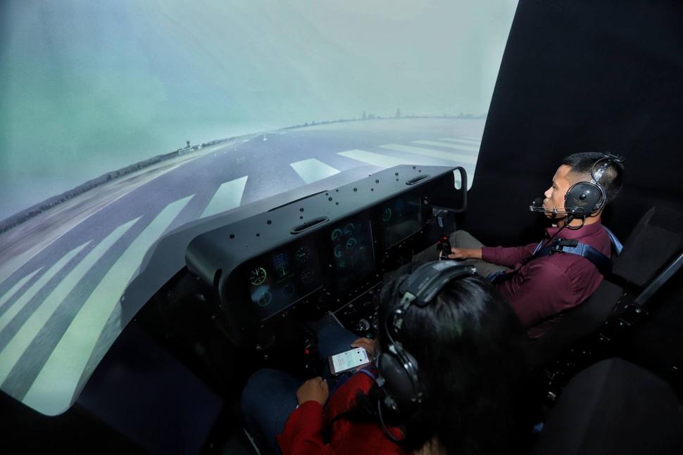 Begini Pilot Latihan Hadapi Penanganan Disorientasi Spasial Begini Pilot Latihan Hadapi Penanganan Disorientasi Spasial