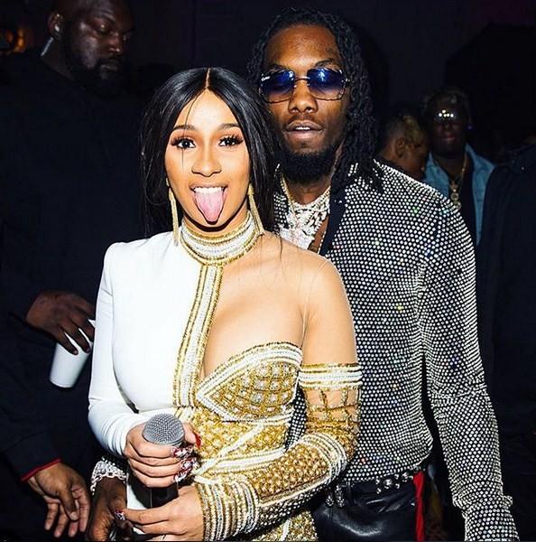 Cardi B dan Offset. (Instagram Offset)