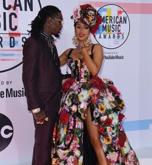 Cardi B dan Offset (Valerie MACON / AFP)