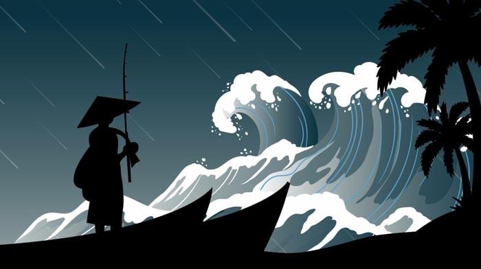 Nelayan Tua dan Ombak yang Melepas Rindu pada Daratan