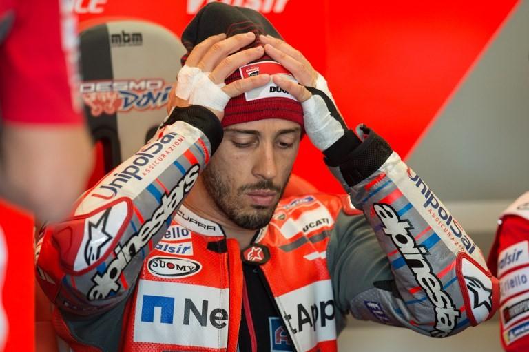 Pebalap Ducati, Andrea Dovizioso. [AFP/Oli Scarff]