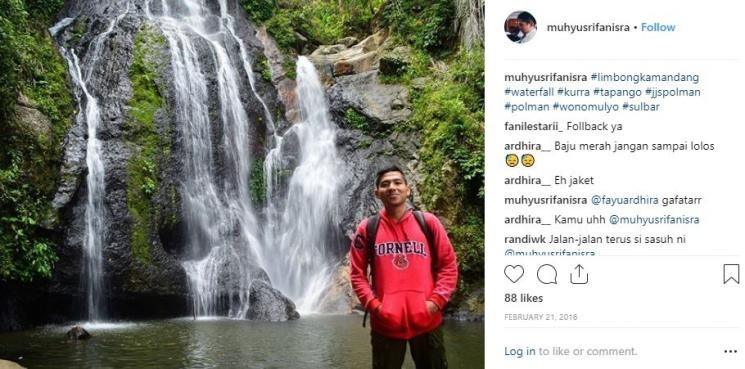 Air Terjun Limbong Kamandang (Instagram Muhyusrifanisra)