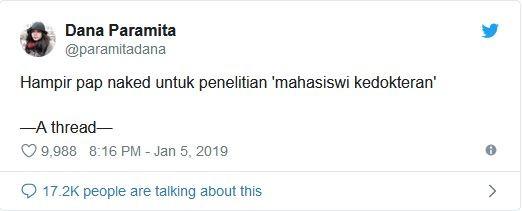 Modus minta foto telanjang [twitter @paramitadana]