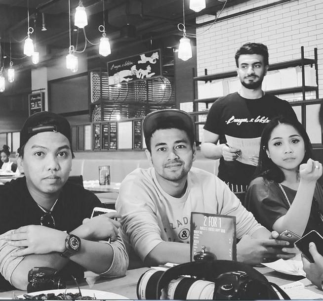 Aan Story (kiri) bersama Raffi Ahmad dan Nagita Slavina. (Instagram)