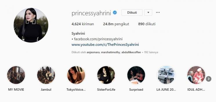 Pemilik akun Instagram dengan jumlah fantastis. [instagram]