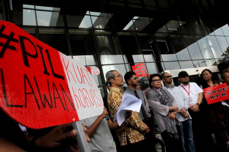 Tuntut Penuntasan Teror KPK Tuntut Penuntasan Teror KPK