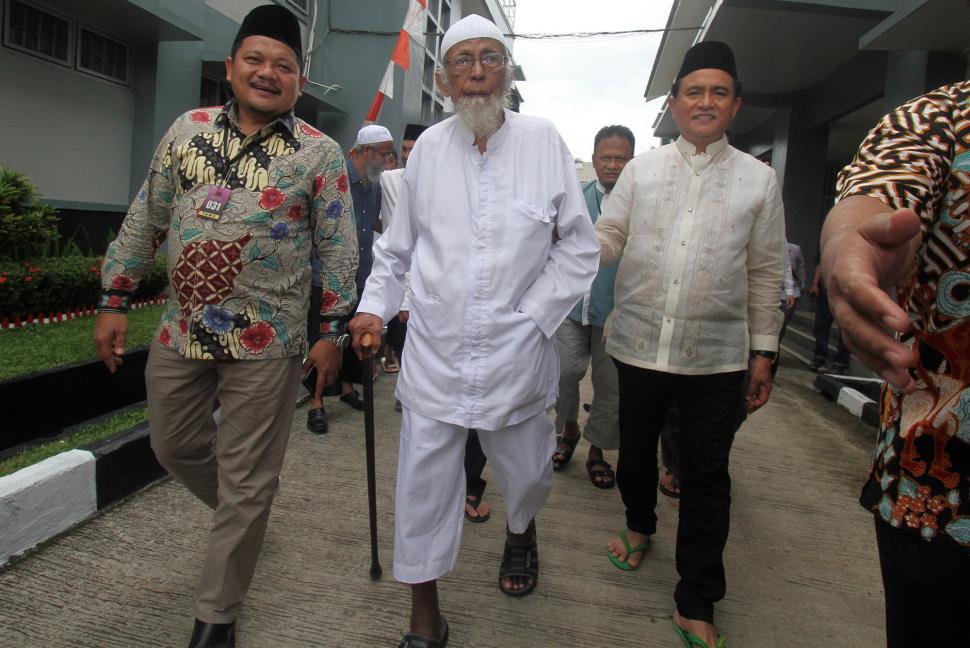 Abu Bakar Baasyir Bebas Abu Bakar Baasyir Bebas