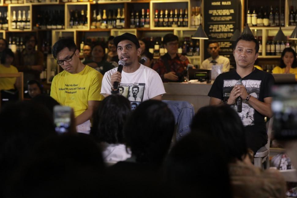Tolak RUU Permusikan, Anang Hermansyah Hadiri Diskusi Bersama Musisi Tolak RUU Permusikan, Anang Hermansyah Hadiri Diskusi Bersama Musisi