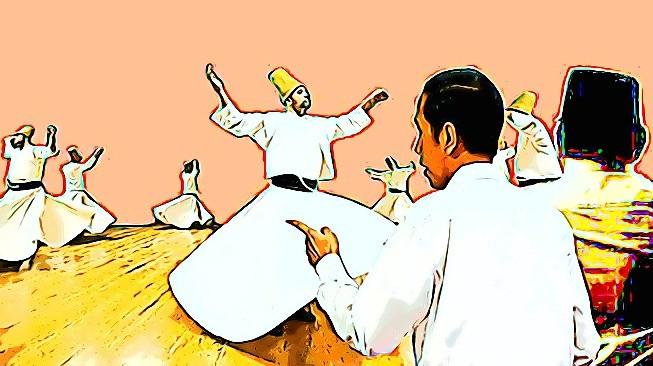 Pergerakan Senyap Kaum Sufi di Belakang Jokowi dan Prabowo