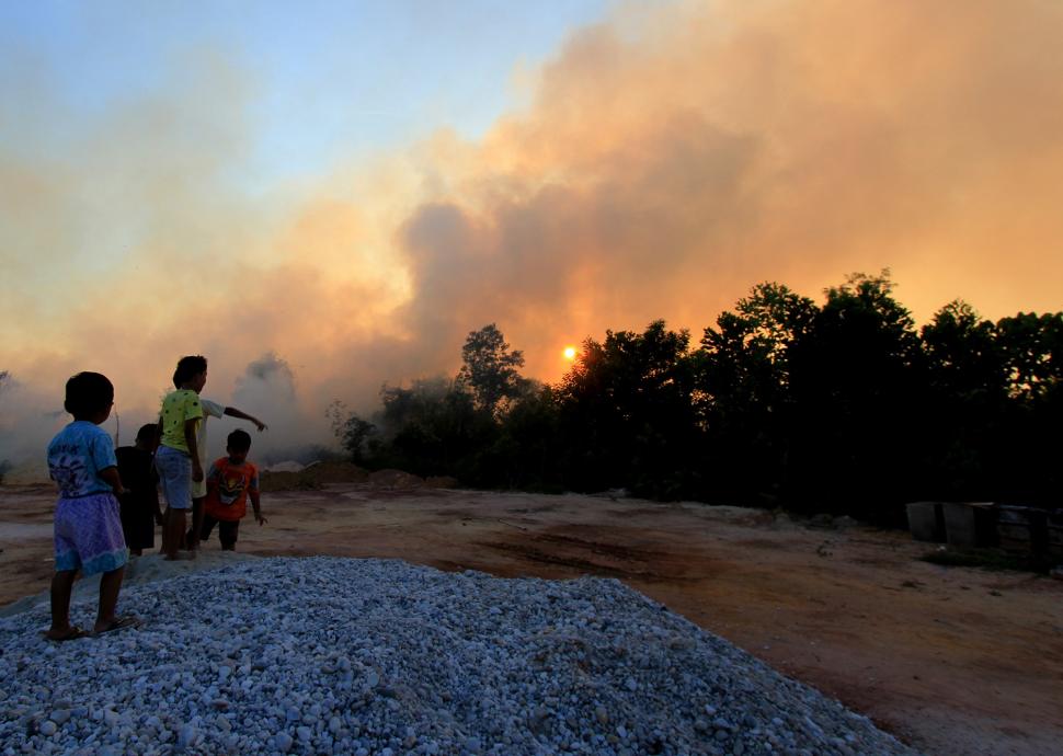 Kebakaran Hutan dan Lahan di Riau Kebakaran Hutan dan Lahan di Riau