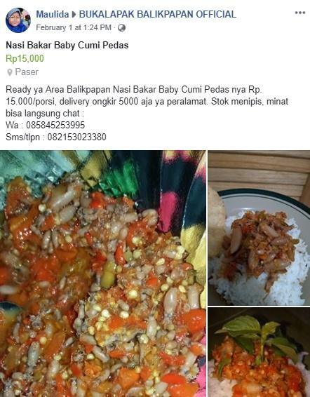 Artikan Masakan Baby Cumi Sama dengan Babi Netizen Ini 