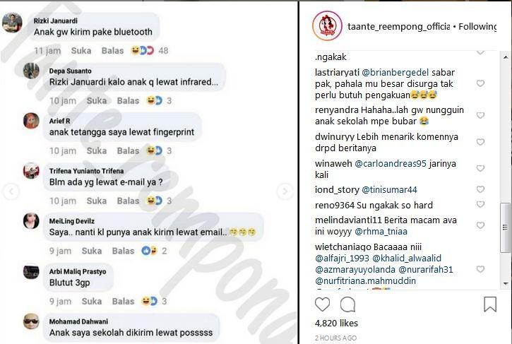 Berita viral Teuku Wisnu [ig @taante_reempong_officiaall]