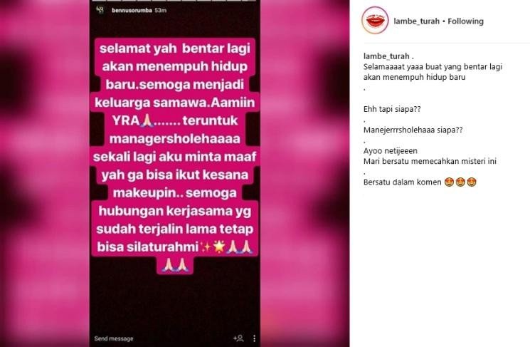  Bukti kebenaran kabar Syahrini dan Reino Barack akan menikah dalam waktu dekat. [instagram]