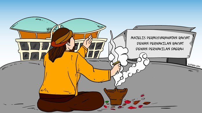 Seribu Jalan Menuju DPR, Kisah Klenik dan Caleg-caleg Kuburan