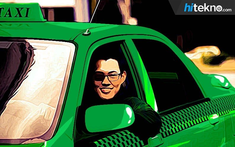 Ilustrasi taksi online. (HiTekno.com)