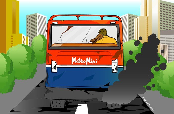 Senjakala Metromini dan Cinta yang Tertinggal di Jok Belakang
