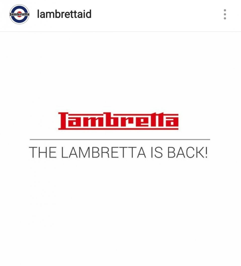 Lambretta Indonesia akan hadir dengan motor baru di IIMS 2019? (Dok. Instagram/LambrettaID)