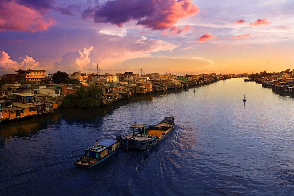 Sungai Mekong di Vietnam salah satu tujuan liburan berlayar dengan kapal pesiar paling populer di dunia. (Shutterstock)