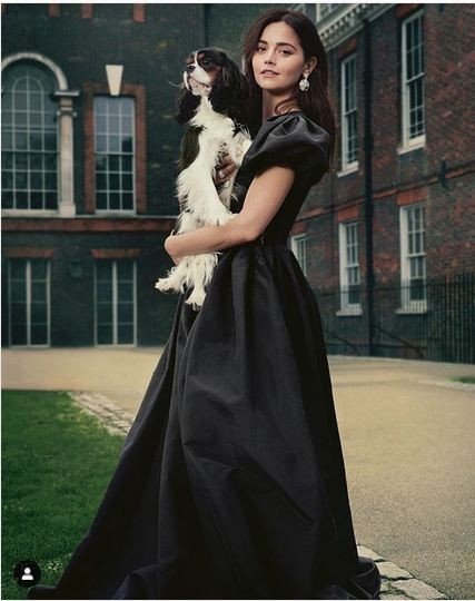 Jenna Coleman [ig @bazaaruk]