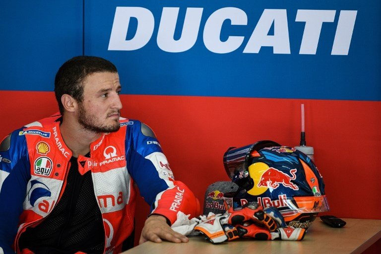 Pebalap tim satelit Ducati, Jack Miller. [AFP/Mohd Rasfan]