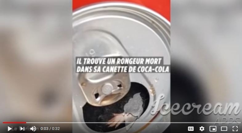 Tikus mati dalam kaleng Coca Cola [American buzz]