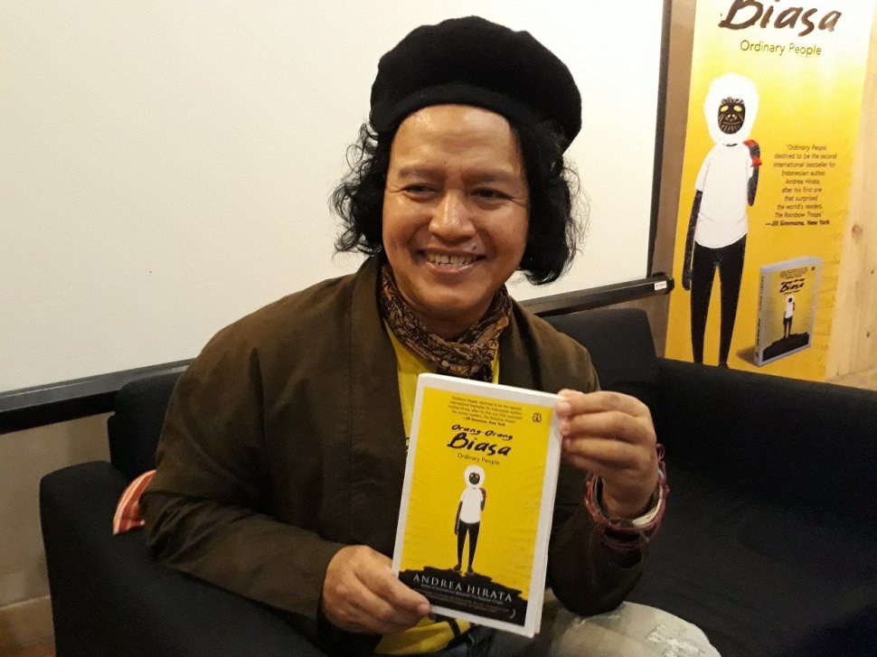 Andrea Hirata [Sumarni/Suara.com]