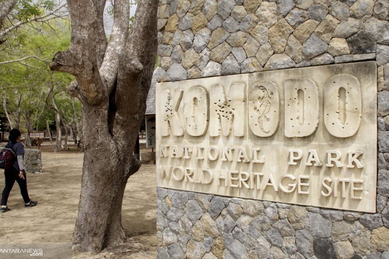 Pulau Komodo di Taman Nasional Komodo (TNK) Labuan Bajo, Manggarai Barat, NTT. [Antara]