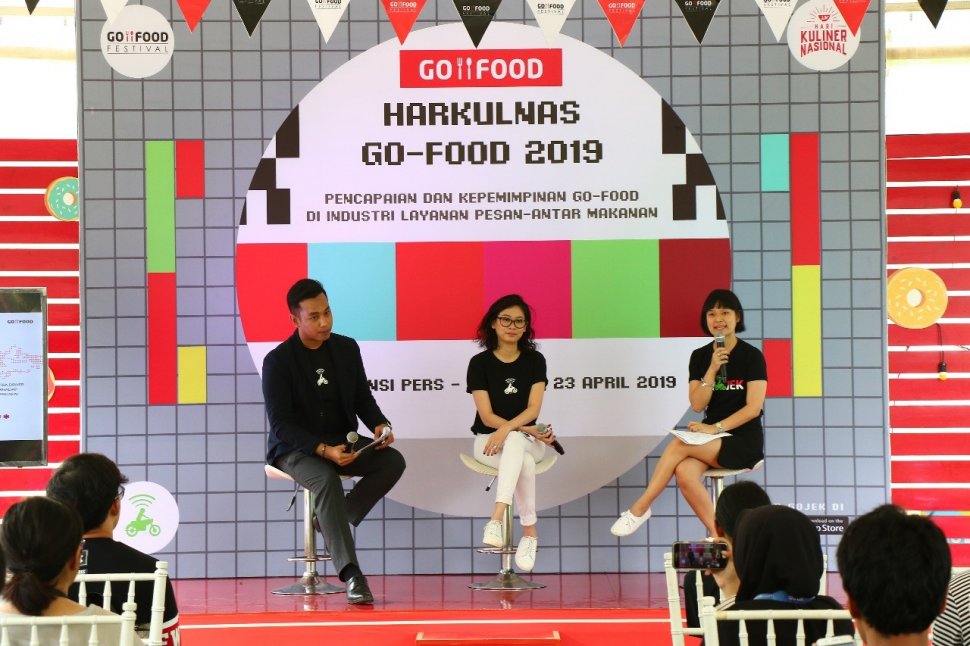 Hari Kuliner Nasional 2019 Go Food. (Suara.com/Vessy Frizona)