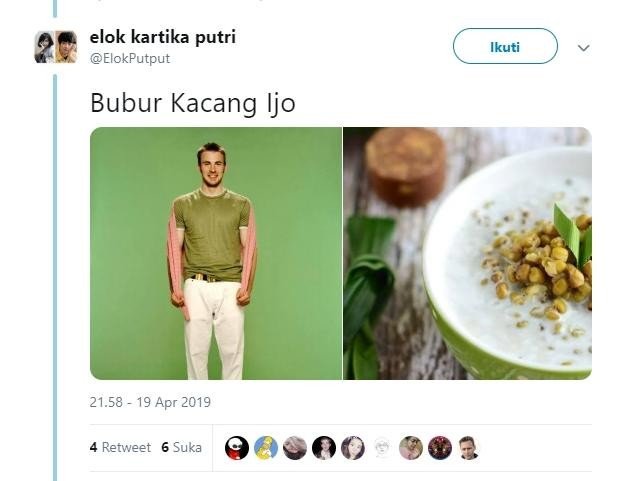 Outfit Chris Evans mirip aneka bubur. (Twitter/@elokputput)