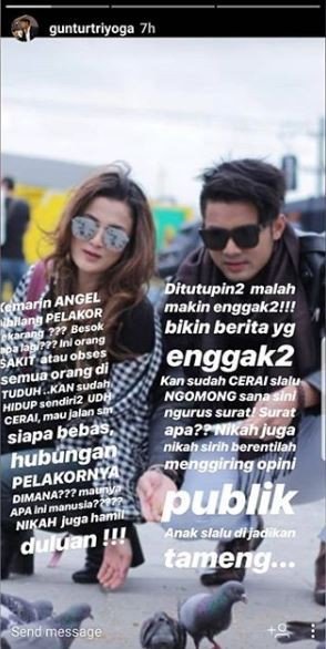 Perseteruan Guntur Triyoga dengan mantan istri [instagram/gunturtriyoga]