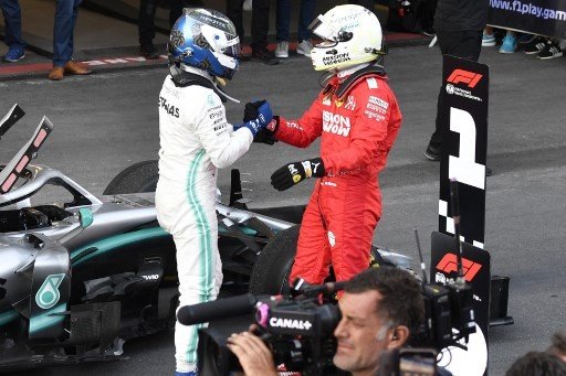 Valtteri Bottas sukses memenangi seri keempat Formula One (F1) 2019 alias Grand Prix Azerbaijan yang berlangsung di Sirkuit Jalanan Baku, Minggu (28/4/2019). 