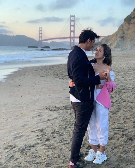 Richard Kyle melamar Jessica Iskandar di San Fransisco, Amerika Serikat. [Instagram]