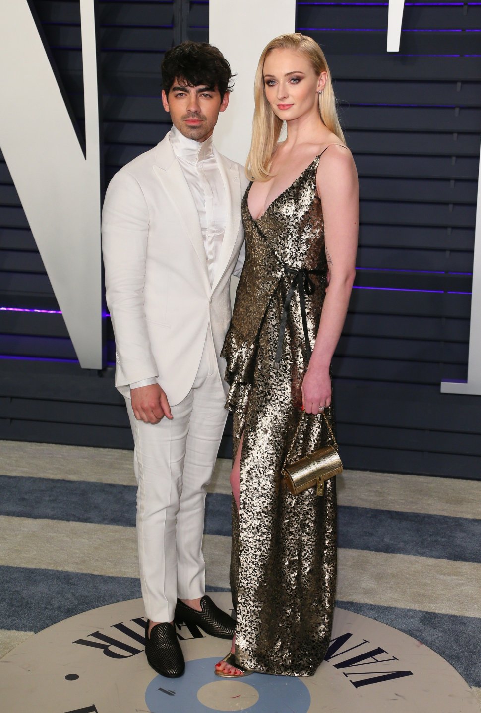 Joe Jonas dan Sophie Turner [Jean-Baptiste LACROIX / AFP]