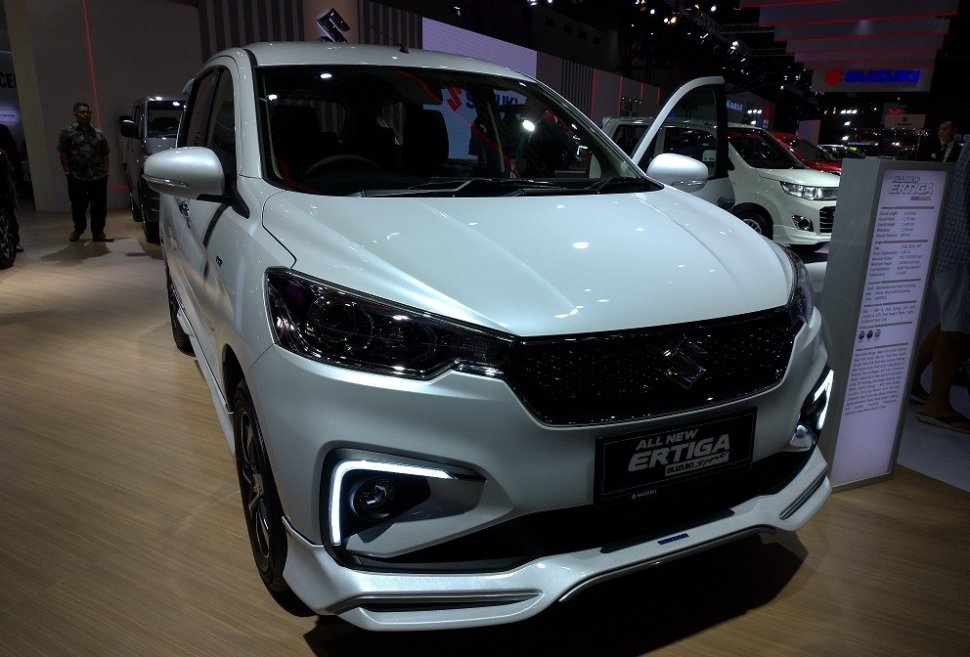 Suzuki Ertiga Sport dalam Telkomsel IIMS 2019 [Suara.com/Manuel Jeghesta Nainggolan].