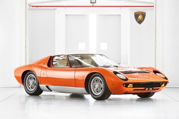 Lamborghini Miura P400 dari Film Italian Job. (Lamborghini Polo Storico)