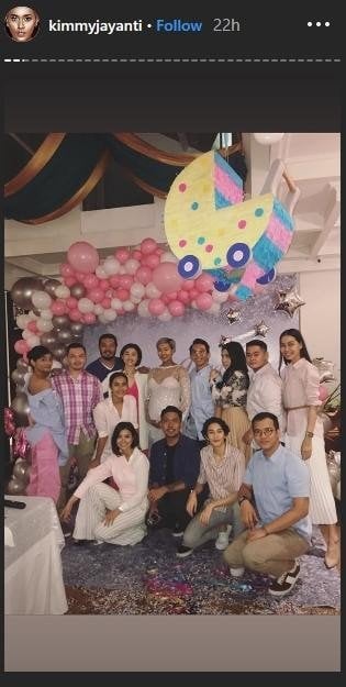 Kemeriahan kejutan baby shower Kimmy Jayanti. [instagram]